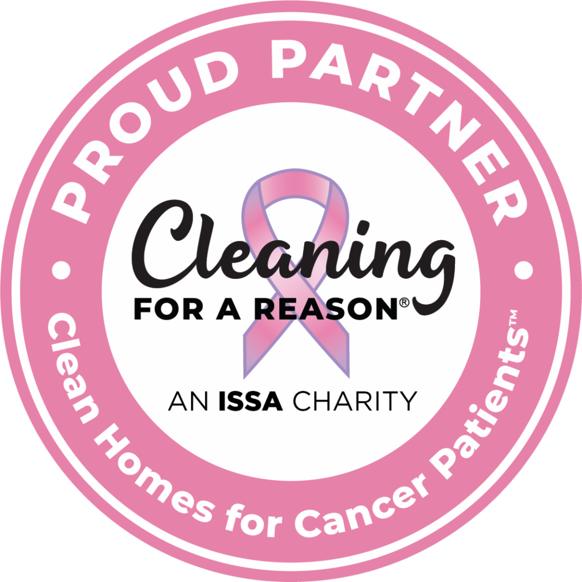 Proud Partner Of Cleaning For A Reason